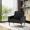 Mirod Comfy Arm Chair with Tufted Back , Modern for Living Room, Bedroom and Study