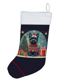 Scottish Terrier Christmas Christmas Stocking Fireplace Hanging Stockings Christmas Season Party Decor Family Holiday Decorations