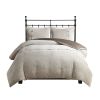 3 Piece Corduroy Duvet Cover Set