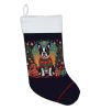 Boston Terrier Christmas Christmas Stocking Fireplace Hanging Stockings Christmas Season Party Decor Family Holiday Decorations