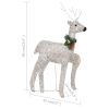 Reindeer & Sleigh Christmas Decoration 100 LEDs Outdoor Gold