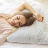 Bamboo Memory Foam Pillow Hypoallergenic Bed Pillow With Washable Cover [King Size]