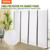 VEVOR Room Divider, 5.6 ft Room Dividers and Folding Privacy Screens (4-panel), Fabric Partition Room Dividers for Office, Bedroom, Dining Room, Study