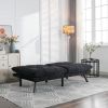 Black Convertible Folding Modern sofa Bed