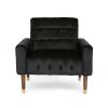 Mirod Comfy Arm Chair with Tufted Back , Modern for Living Room, Bedroom and Study