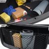 Cargo Net Stretchable, Car Exterior Accessories, Adjustable Elastic Trunk Storage Net with Hook for SUVs, Cars and Trucks (35.4x15.8 Inch)