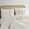 Cotton Printed Duvet Cover Set with Chenille