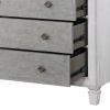 Katia Rustic Gray & Weathered White Finish Chest