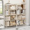 5 Tier Large Book Shelf, Bookcase Home Office Open Bookshelf,Shelves for Living Room, Office Shelf