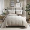 3 Piece Corduroy Duvet Cover Set