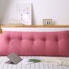 SOGA 4X 180cm Pink Triangular Wedge Bed Pillow Headboard Backrest Bedside Tatami Cushion Home Decor