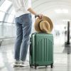 FCH Curved Vertical Stripe 4-in-1 Trolley Case - Retro Green