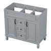 36'' Bathroom Vanity without Top Sink, Royal Blue Cabinet only