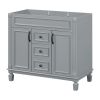 36'' Bathroom Vanity without Top Sink, Royal Blue Cabinet only