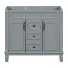 36'' Bathroom Vanity without Top Sink, Royal Blue Cabinet only