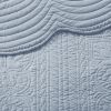 3 Piece Reversible Scalloped Edge Quilt Set