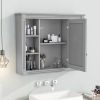 35'' x 28'' Wall Mounted Bathroom Storage Cabinet, Medicine Cabinet, Modern Bathroom Wall Cabinet with Mirror