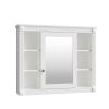 35'' x 28'' Wall Mounted Bathroom Storage Cabinet, Medicine Cabinet, Modern Bathroom Wall Cabinet with Mirror