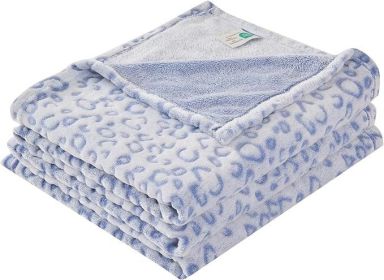 Krifey Flannel Fleece 3D Throw Blanket for Couch, Super Soft Cozy Blankets for Women, All Season Use (size: 50" x 60")