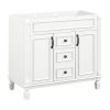 36'' Bathroom Vanity without Top Sink, Royal Blue Cabinet only