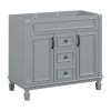 36'' Bathroom Vanity without Top Sink, Royal Blue Cabinet only