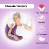 Muwago Shoulder Surgery Pillow, Rotator Cuff Pillow for Neck and Shoulder Pain, Post Surgery Pillow for Sleeping or Sitting