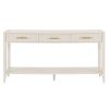 High-Quality Entryway Console Table with Vertical Stripe Drawers, Long Legs,Suitable for Entryway, Hallway, Living Room, Foyer, Corridor