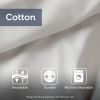 3-Piece Tufted Cotton Chenille Medallion Duvet Cover Set