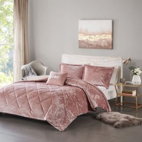 Velvet Duvet Cover Set (Color: as Pic)