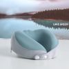 Travel Pillow, Memory Foam Neck Pillow For Traveling, U Shape Neck Pillow Airplane Portable Flight Pillow Travel Kit For Plane Train Car Home Office